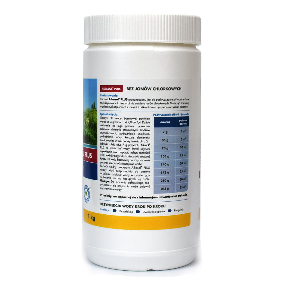 Alkasol Plus Podwy¿sza Odczyn pH Wody 1 kg Target - obrazek 2