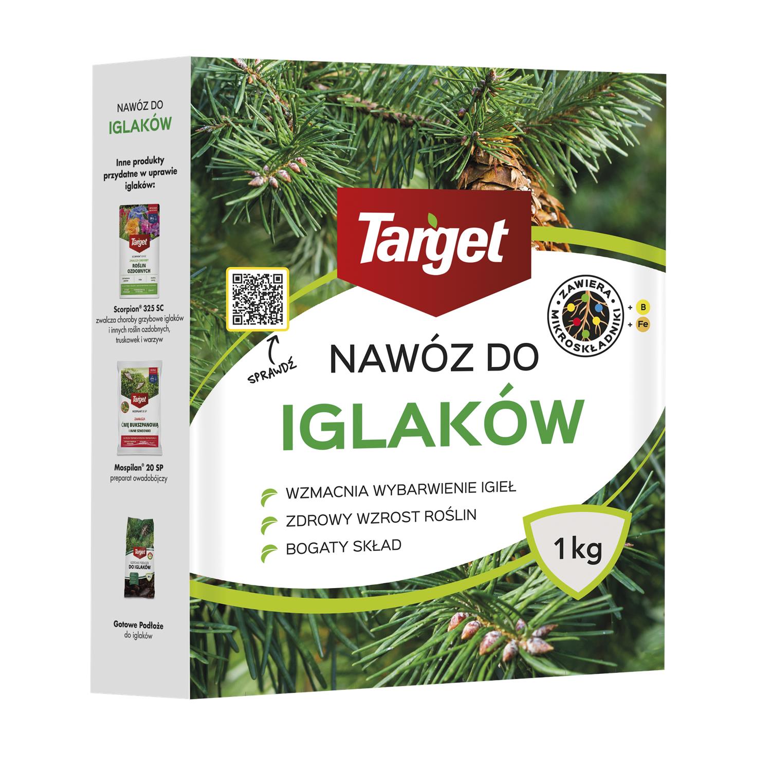 Nawóz Do Iglaków Z Mikroelementami 1 kg Target