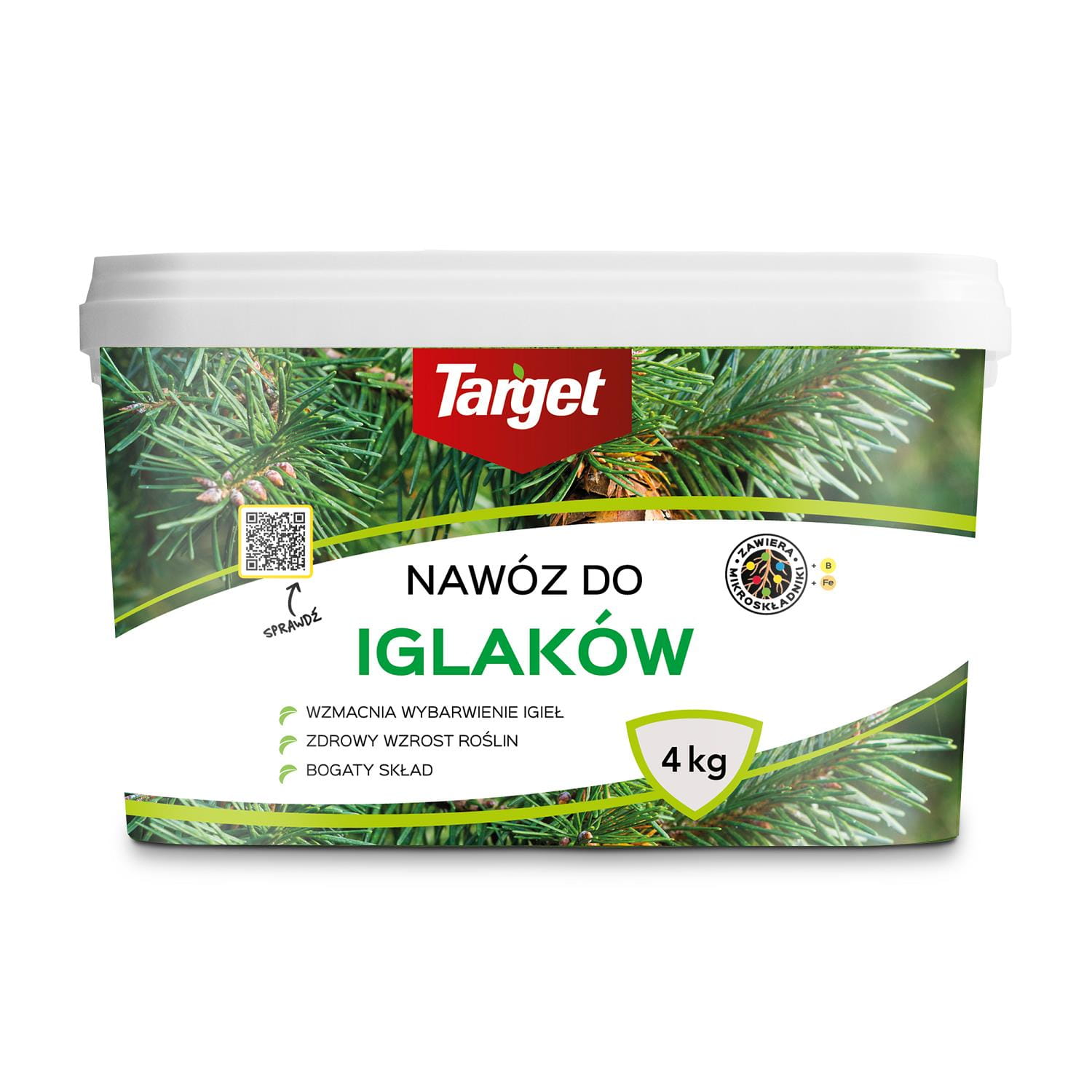 Nawóz Do Iglaków Z Mikroelementami 4 kg Target