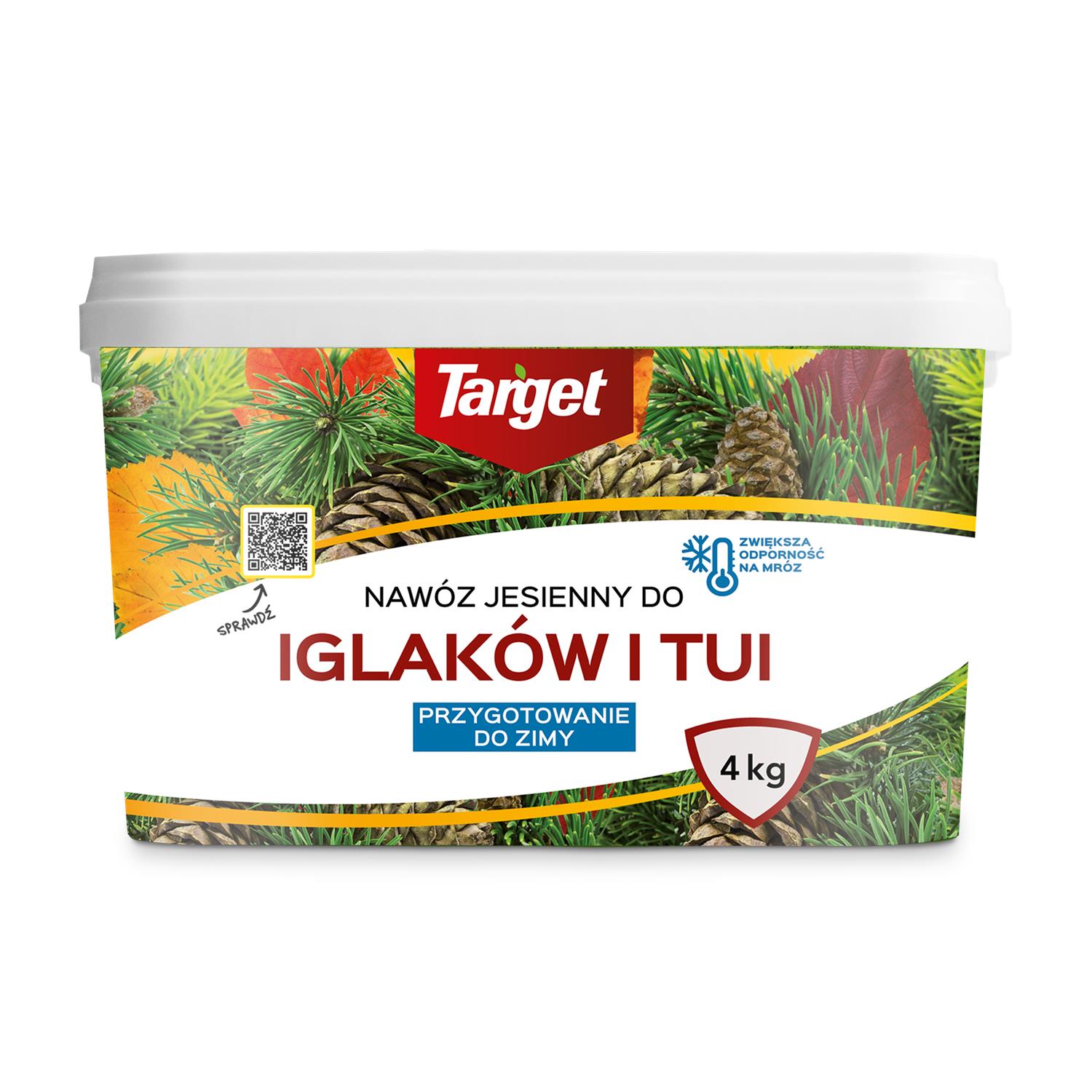 Nawóz Do Iglaków i Tui Jesienny 4 kg Target