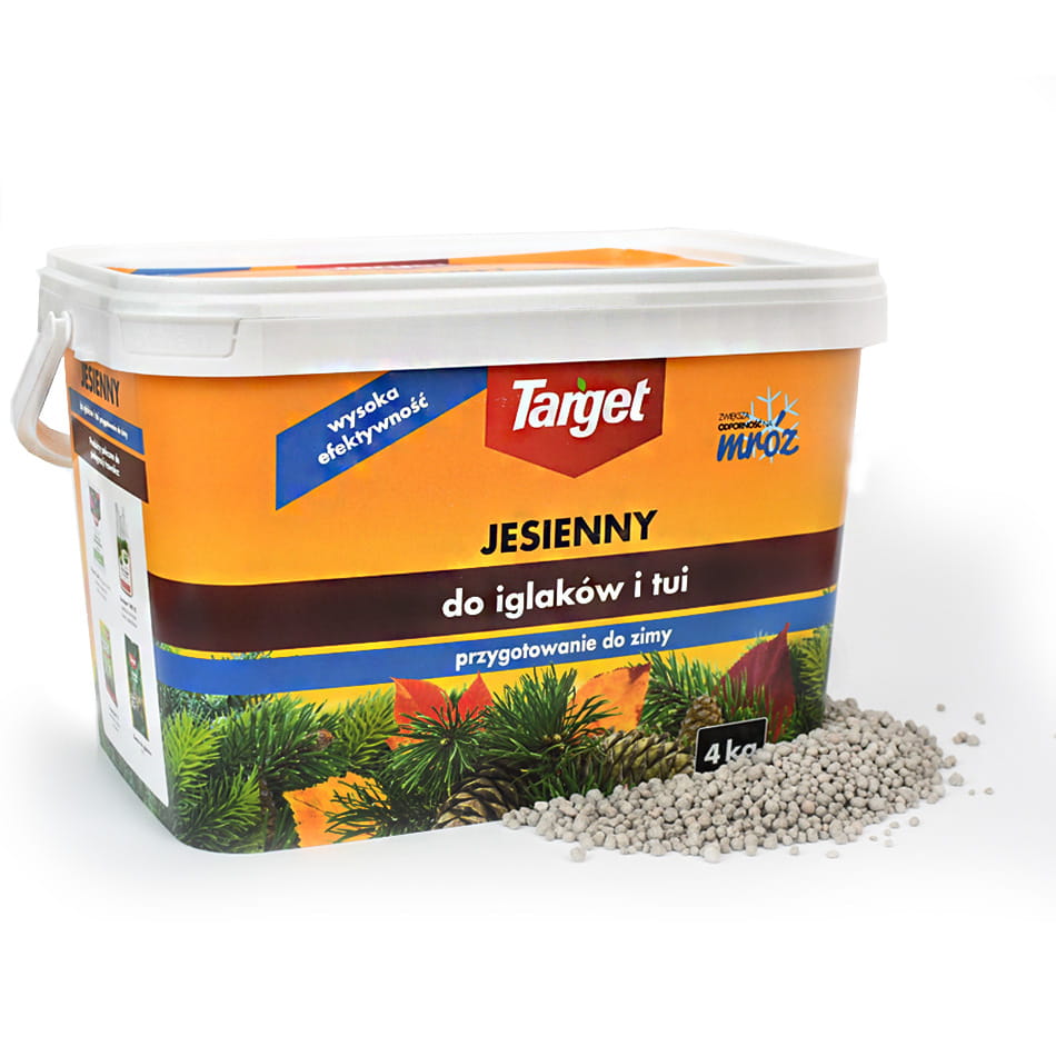 Nawóz Do Iglaków i Tui Jesienny 4 kg Target - obrazek 6