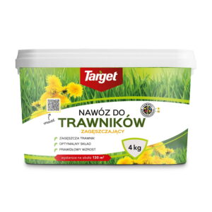 Nawóz Do Traw Zagêszczaj¹cy z Mikrosk³adnikami 4 kg Target