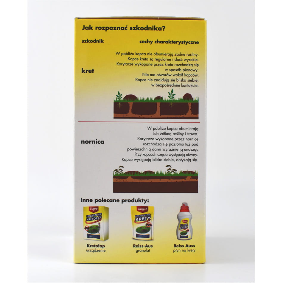 Kretomax rodek Odstraszaj¹cy Krety i Nornice 250 ml Target - obrazek 3