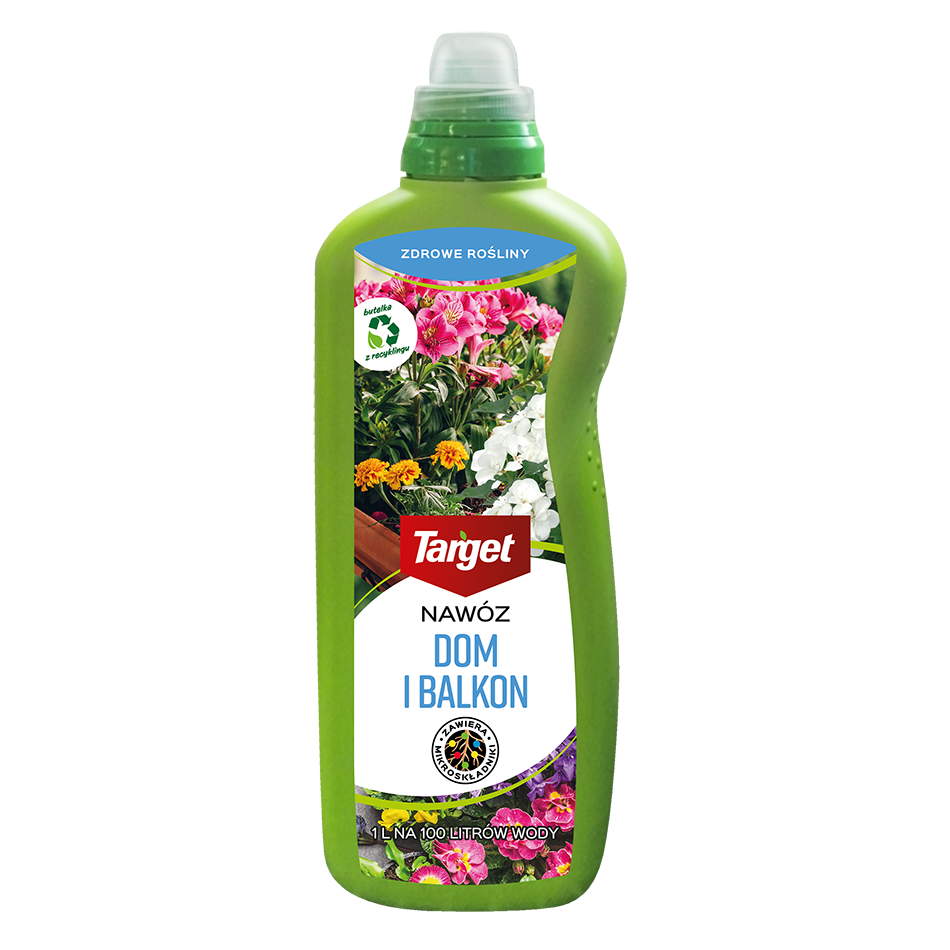 P³ynny Nawóz Do Rolin Domowych i Balkonowych Zdrowe Roliny 1 l Target
