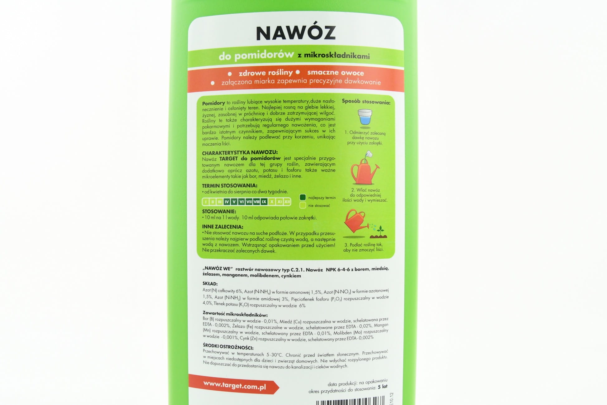 P³ynny Nawóz Do Pomidorów Aromatyczne Owoce 1 l Target - obrazek 2