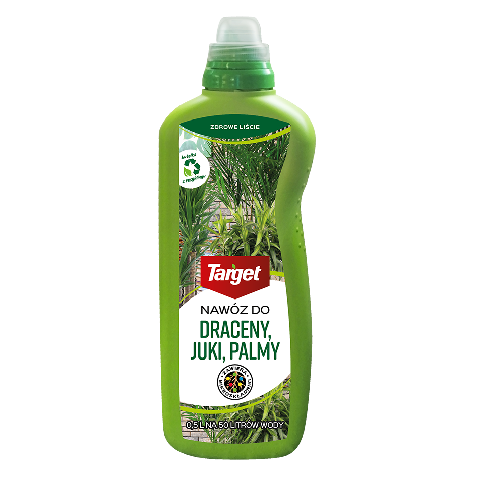 P³ynny Nawóz Do Draceny Juki i Palm Zdrowe Roliny 500 ml Target