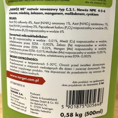 P³ynny Nawóz Do Lawendy Fioletowe Pole 500 ml Target - obrazek 3