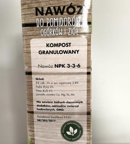 Nawóz Do Pomidorów Ogórków i Zió³ Ekologiczny 1 kg Target - obrazek 2