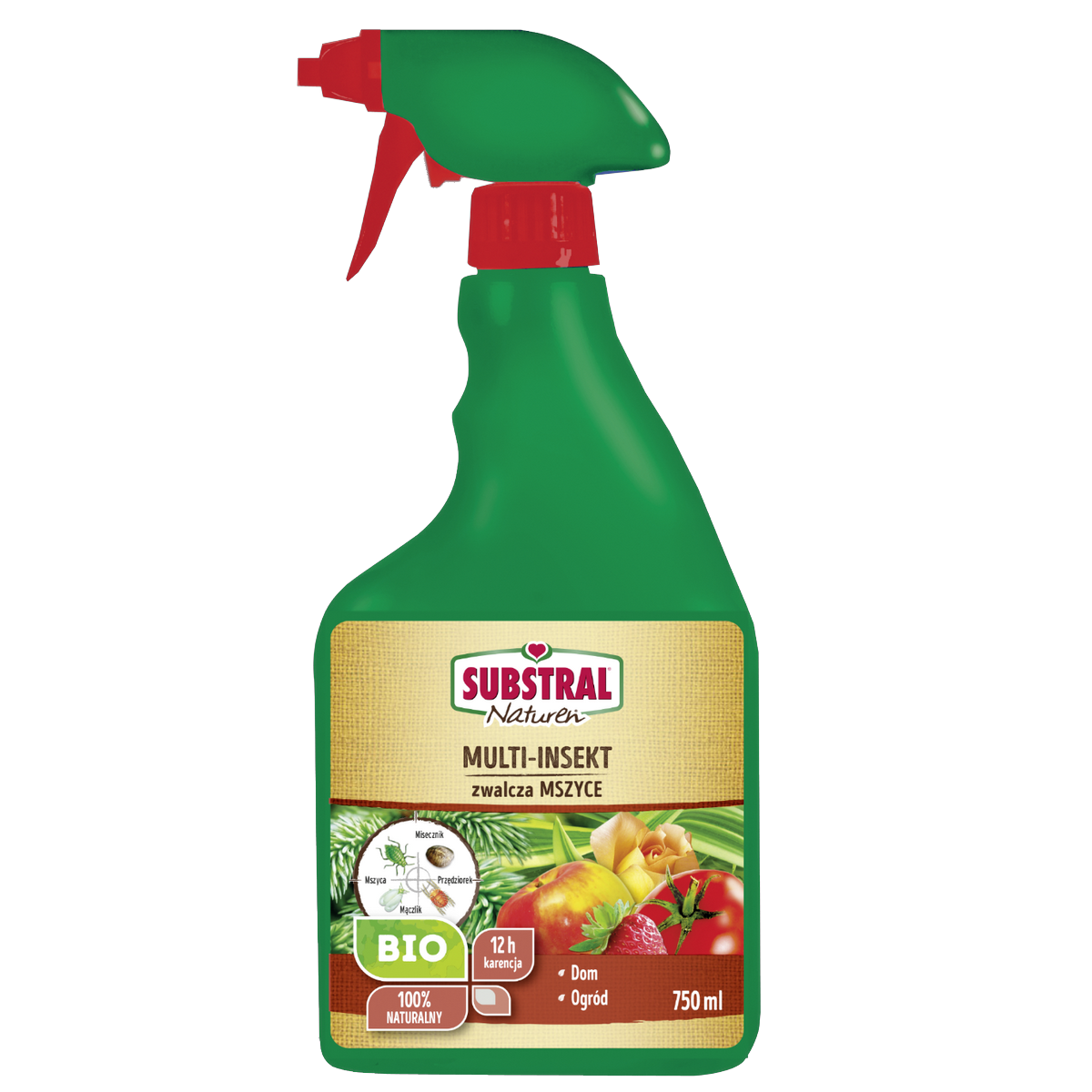 Multi-Insekt Spray Zwalcza Szkodniki Rolin Naturen 750 ml Substral
