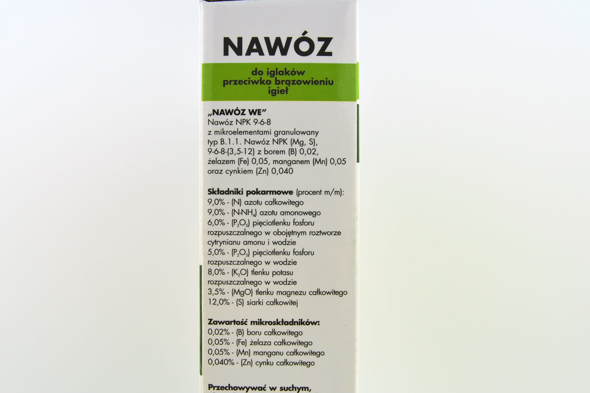 Nawóz Do Iglaków Przeciw Br¹zowieniu Igie³ 1 kg Target - obrazek 4