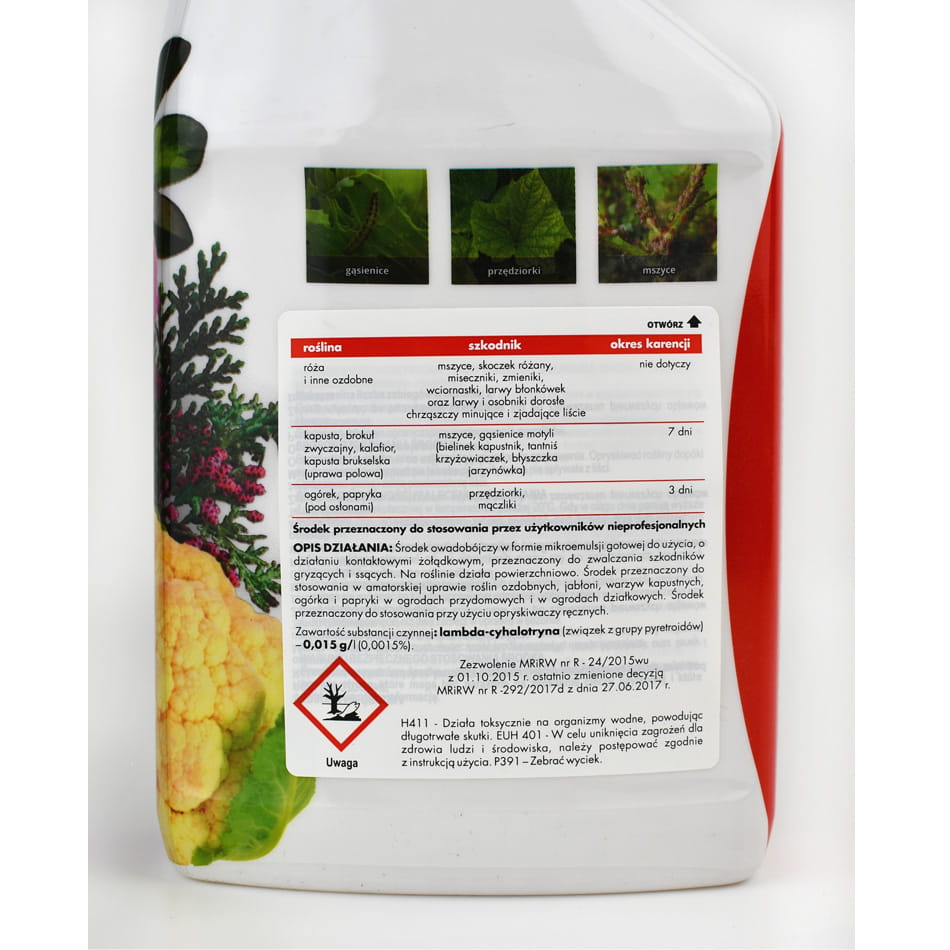 Karate Spray Zwalcza Szkodniki Rolin Domowych 750 ml Target - obrazek 2