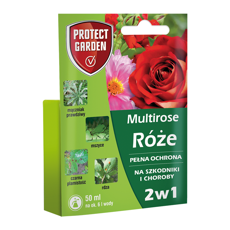 Multirose 2w1 Na Szkodniki i Choroby Ró¿ 50 ml Protect Garden