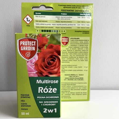 Multirose 2w1 Na Szkodniki i Choroby Ró¿ 50 ml Protect Garden - obrazek 4