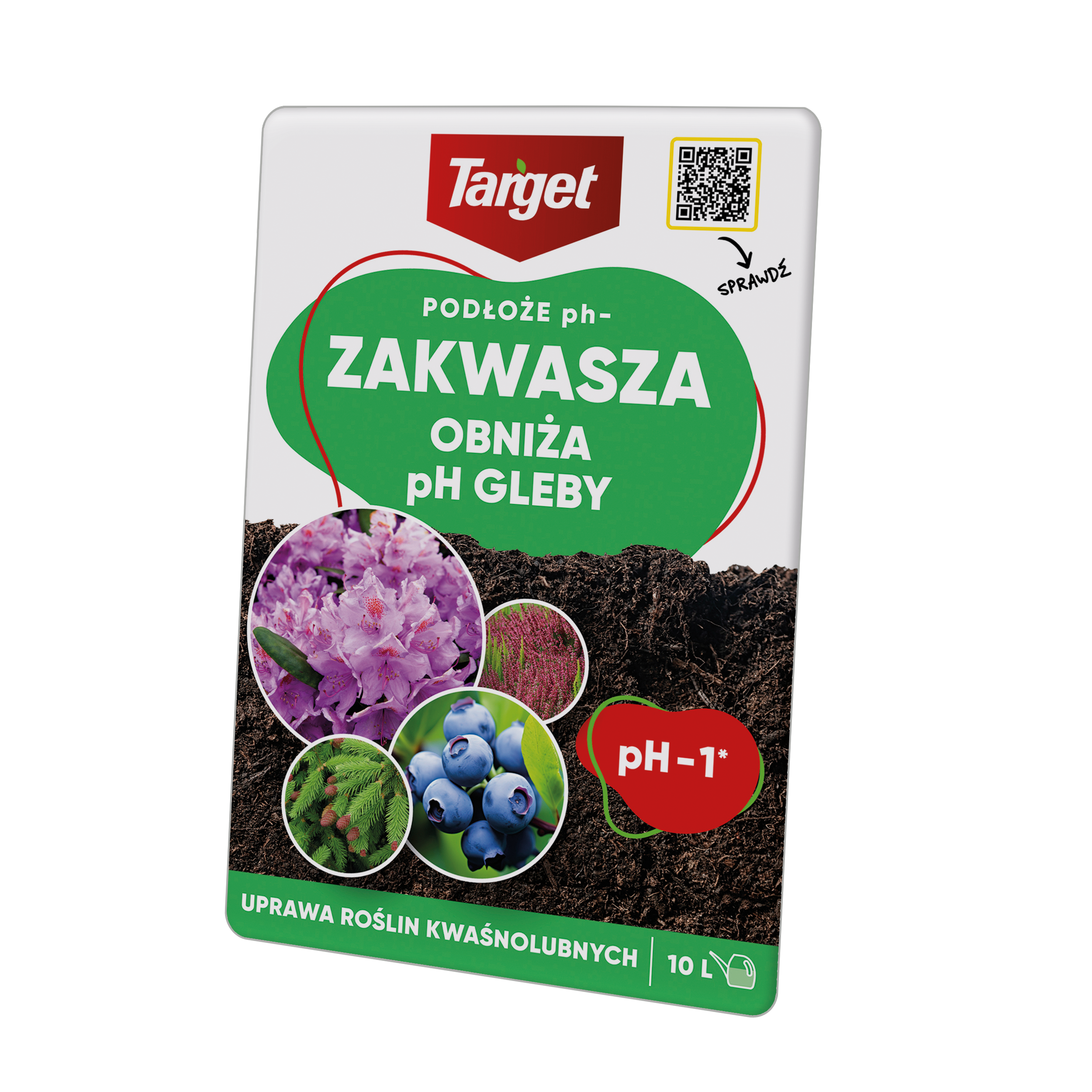 Pod³o¿e pH- Zakwasza i Zmniejsza pH Gleby 100 ml Target