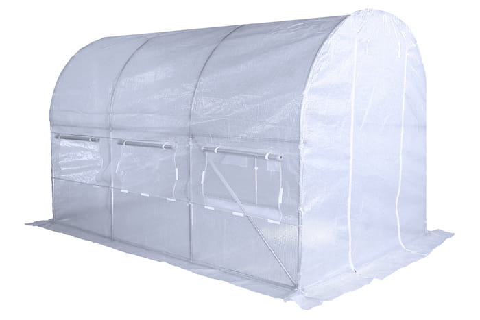 Tunel Foliowy 200 cm x 350 cm (7,0 m2) bia³y - obrazek 4