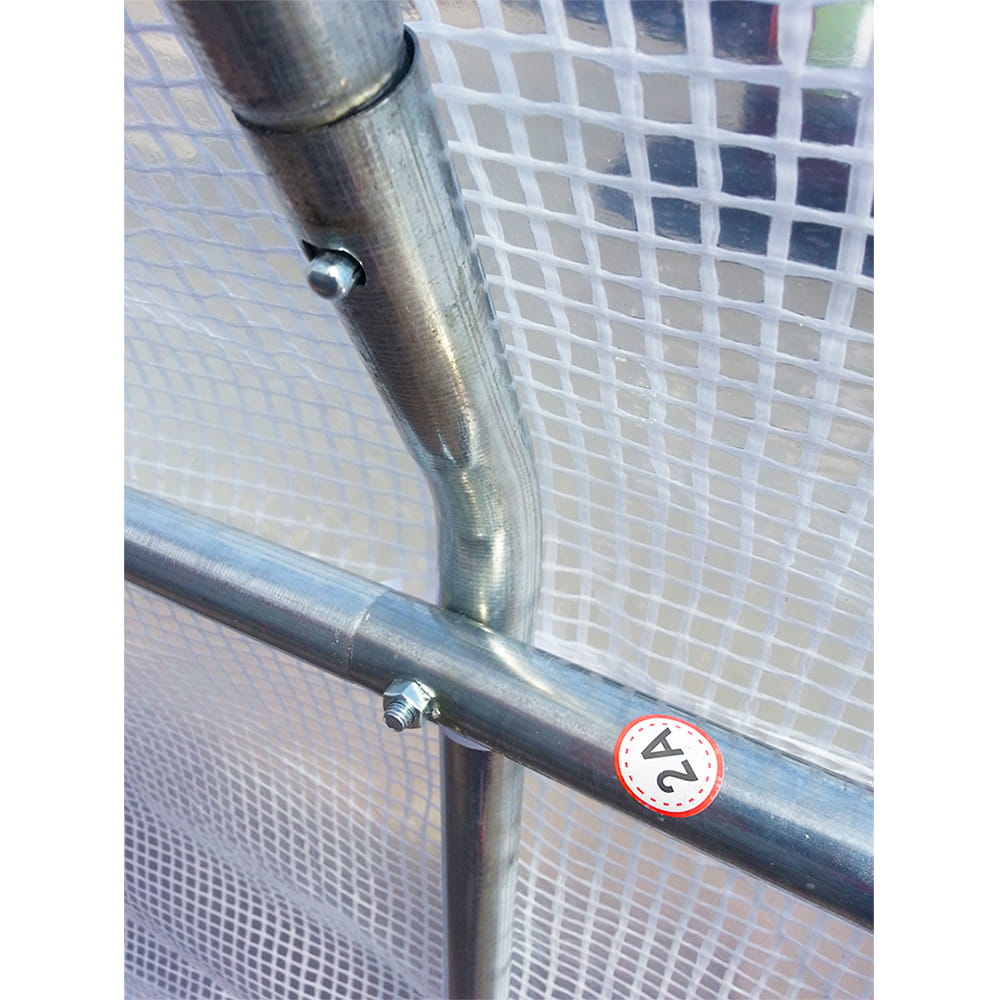 Tunel Foliowy 200 cm x 350 cm (7,0 m2) bia³y - obrazek 5