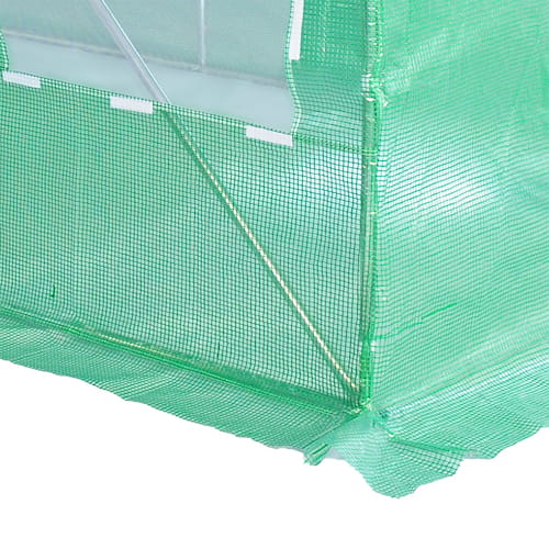 Tunel Foliowy 200 cm x 350 cm (7,0 m2) zielony - obrazek 2