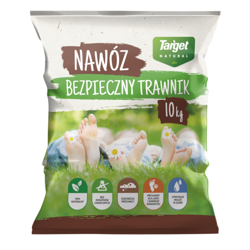 Nawóz Do Trawnika Ekologiczny Bezpieczny Trawnik 10 kg Target