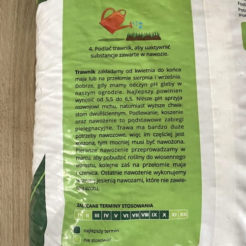 Nawóz Do Trawnika Ekologiczny Bezpieczny Trawnik 10 kg Target - obrazek 3