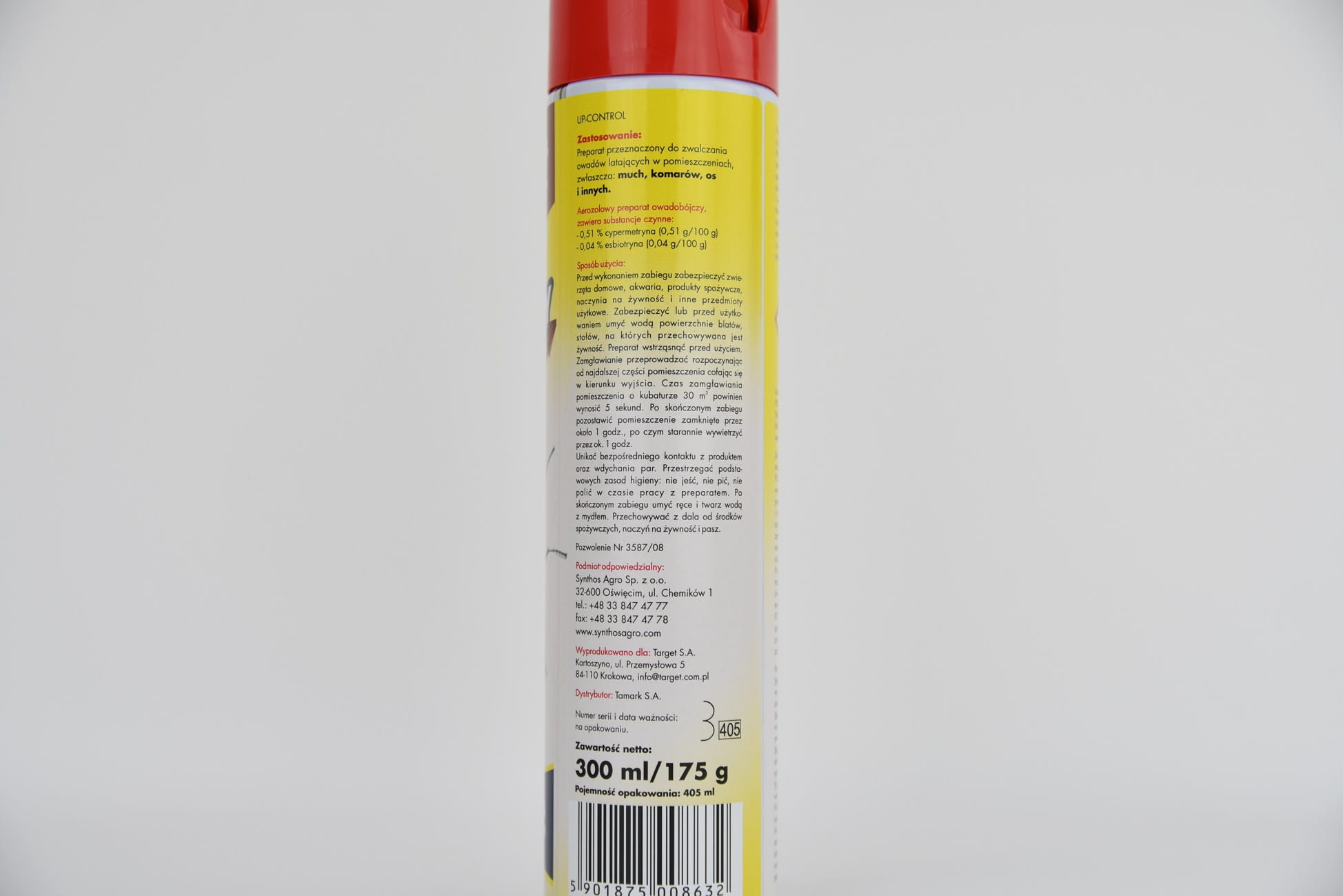 Up-Control Max - Spray na muchy - 300 ml Target - obrazek 3