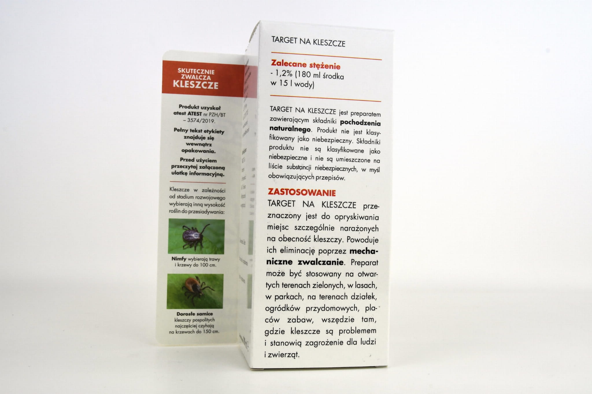 Preparat Na Kleszcze 180 ml Target - obrazek 3