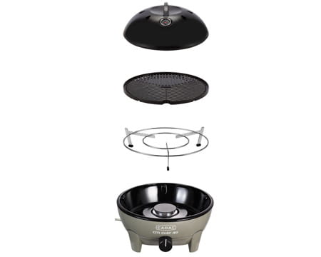 Grill gazowy CITI CHEF 40 zielona oliwka - obrazek 4