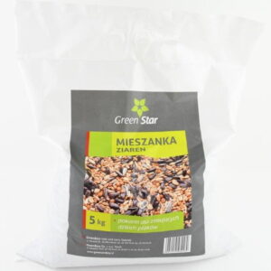 Pokarm dla ptaków - mieszanka ziaren - 5 kg Green Star