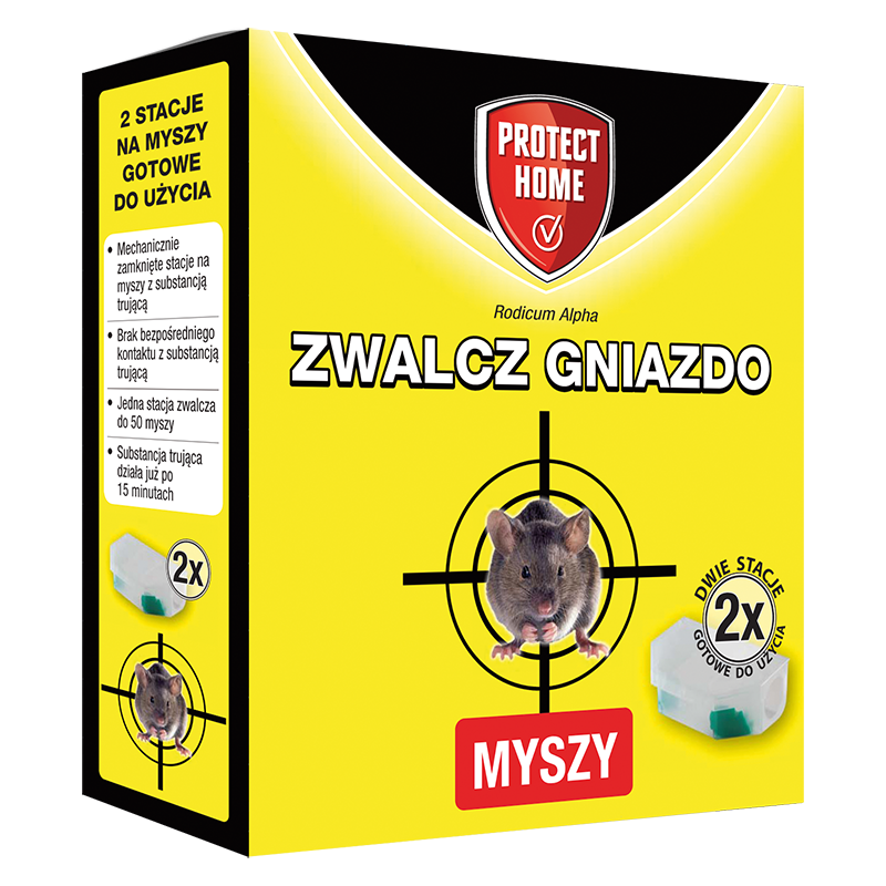 Rodicum Alpha Pu³apka Trutka Na Myszy (2 pude³ka) Protect Home