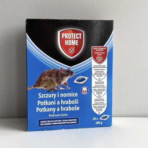 Rodicum Extra Pasta Trutka Na Szczury i Nornice 200 g (20x10 g) Protect Home - obrazek 3