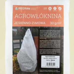 Agrow³óknina Jesienno-Zimowa 30g/m2 Megran - 1,6 x 10 m