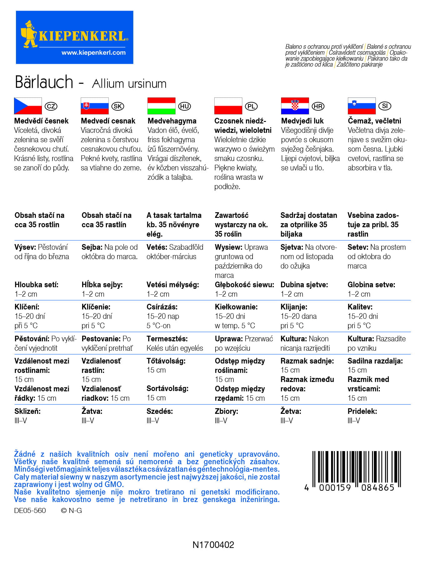 Czosnek Niedwiedzi - Kiepenkerl - obrazek 5