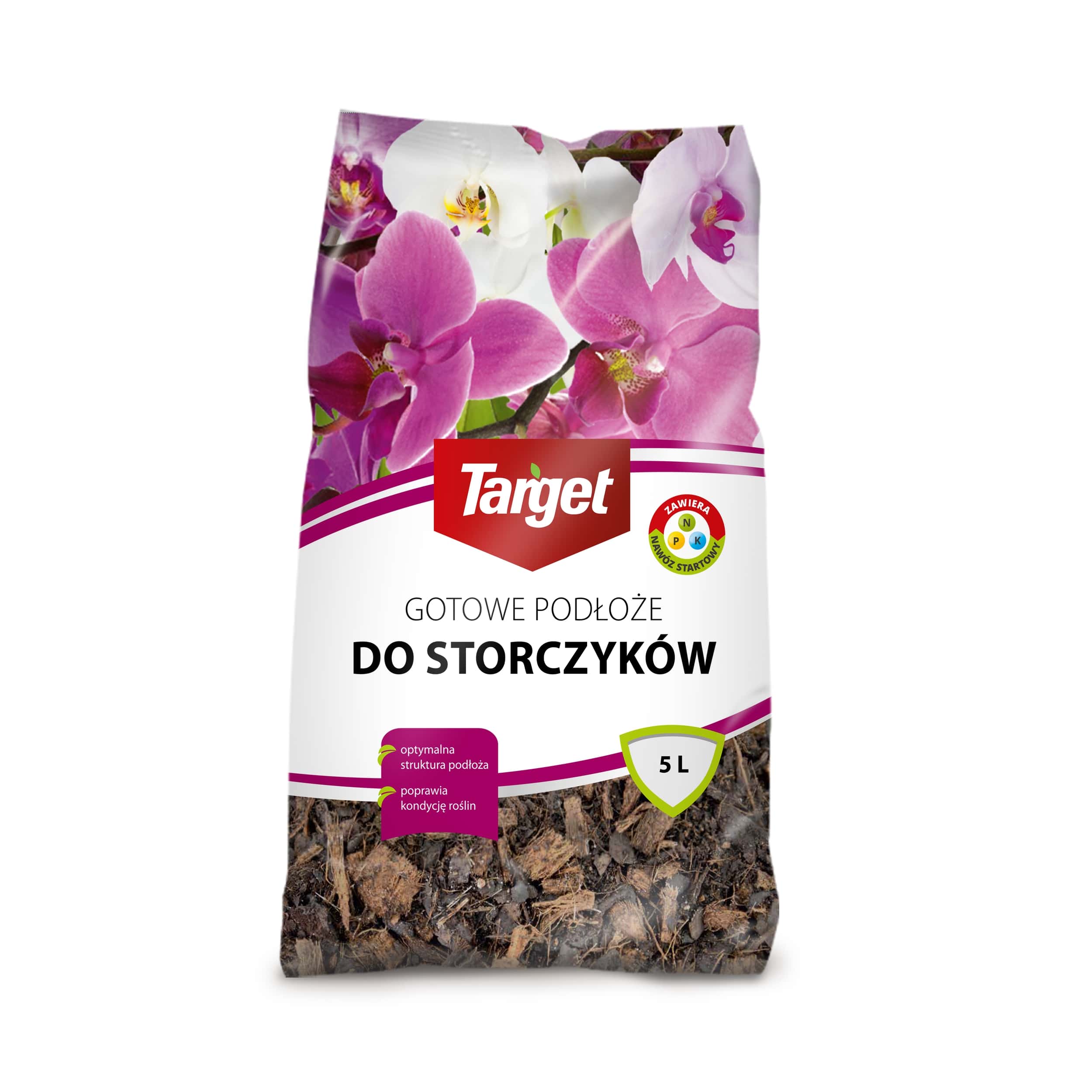 Pod³o¿e Ziemia Do Storczyków Z Nawozem 5 l Target