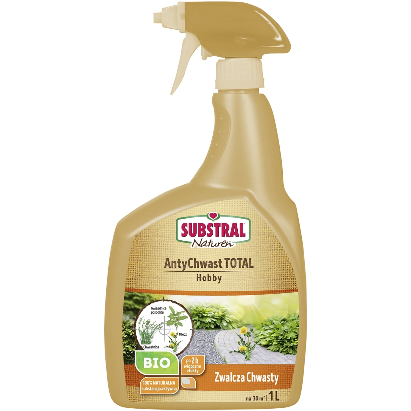 AntyChwast Total Na Chwasty Bez Glifosatu 1l Substral - obrazek 2