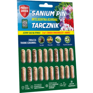 Sanium Pin  Pa³eczki 2w1  Na Szkodniki + Nawóz  2 g Protect Garden