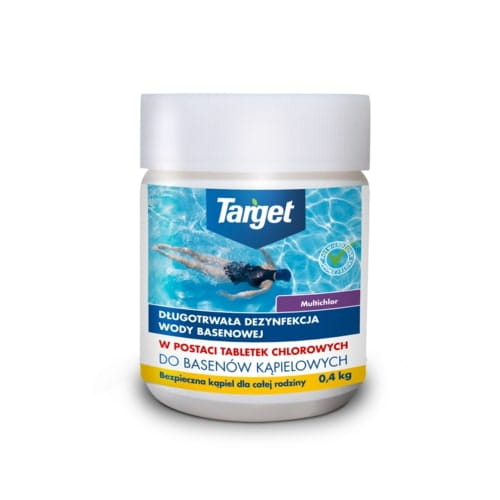 Multichlor Tabletki Dezynfekuj¹ce i Klaruj¹ce Wodê 400 g Target (20x20 g)