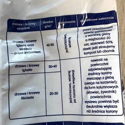 Nawóz Uniwersalny 3 kg Azofoska - obrazek 5