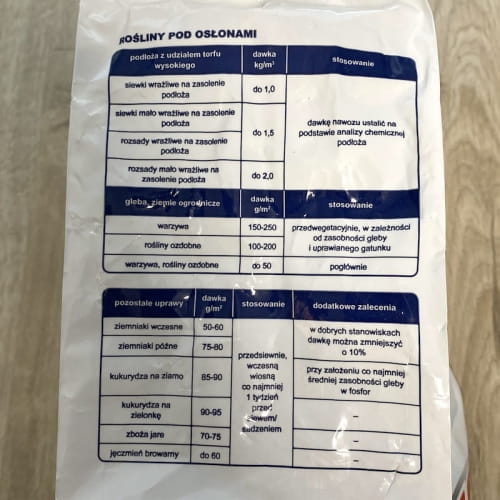 Nawóz Uniwersalny 3 kg Azofoska - obrazek 8