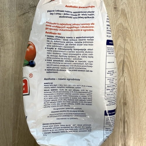 Nawóz Uniwersalny 3 kg Azofoska - obrazek 9