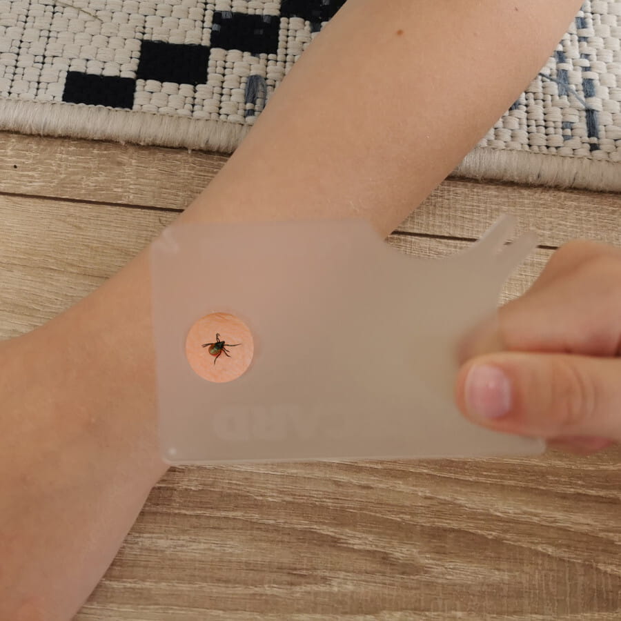 Karta do bezpiecznego usuwania kleszczy KleszczKarta - obrazek 3