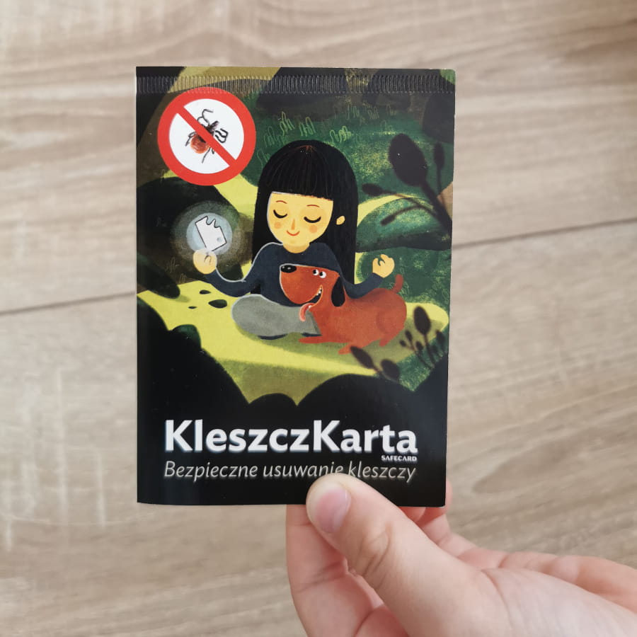 Karta do bezpiecznego usuwania kleszczy KleszczKarta - obrazek 4