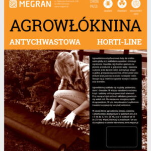 Agrow³óknina Antychwastowa Horti-Line Czarna 1,6 x 10 m