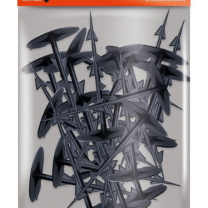 Szpilki Do Mocowania Agrow³ókniny  Czarne  24 szt.