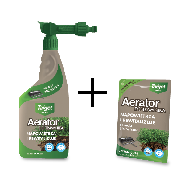 Aerator Do Trawnika w P³ynie 600 ml + Koncentrat 30 ml Target