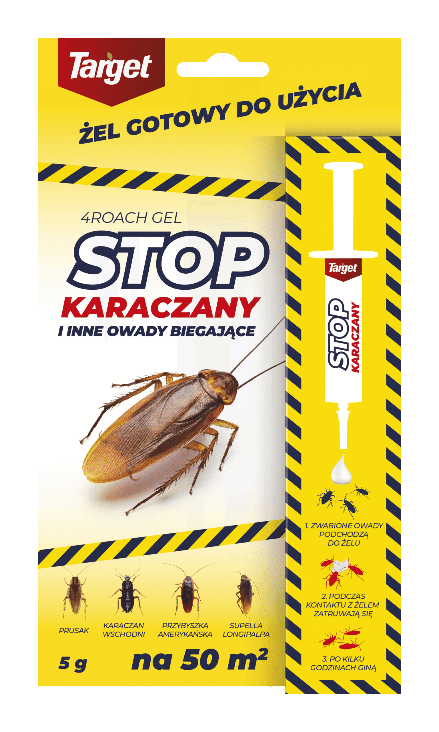 4roach ¿el na karaczany i inne biegaj¹ce 5 g Target