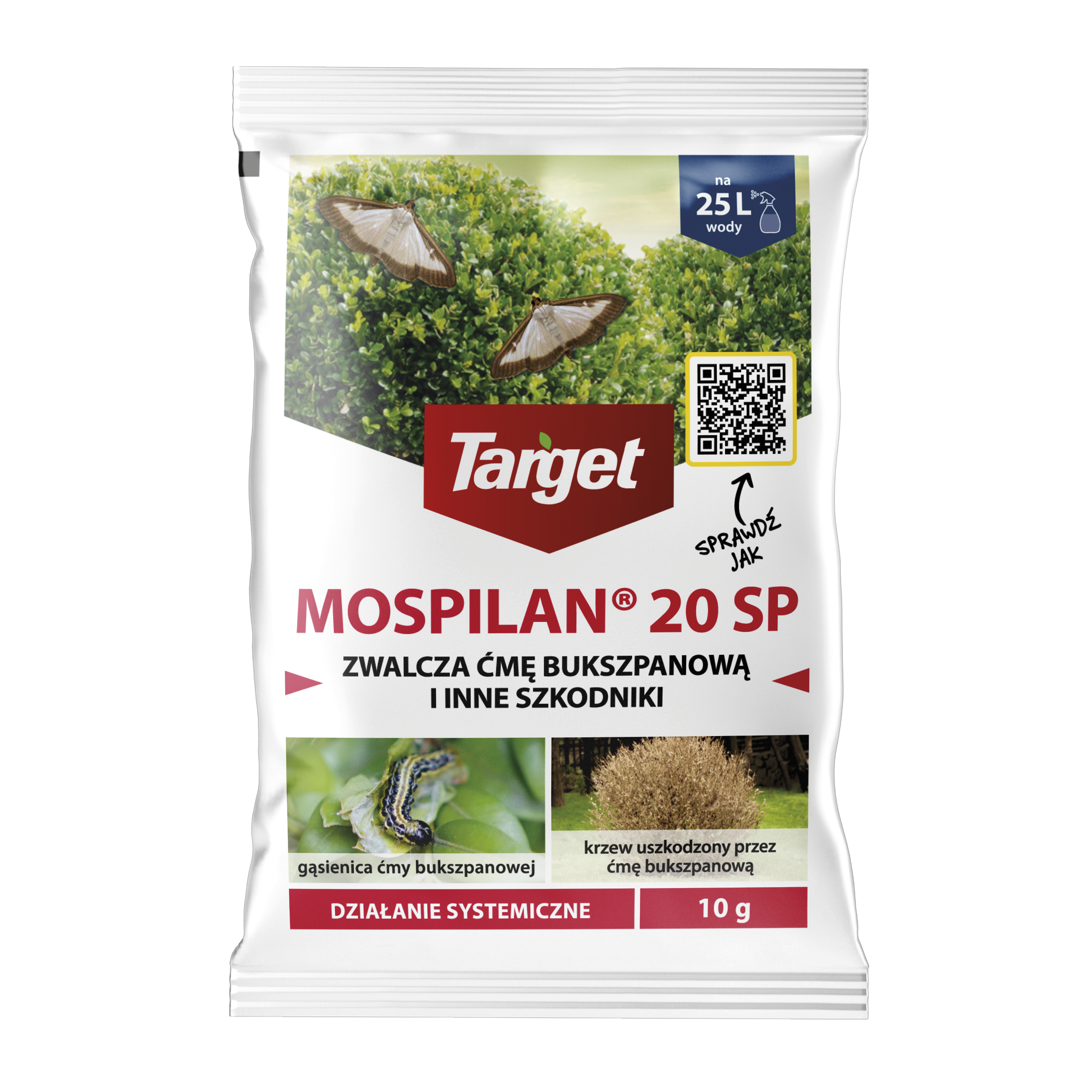 Mospilan 20 SP Zwalcza Æmê Bukszpanow¹ 10 g Target