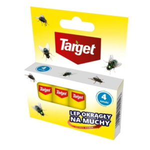 Lep Okr¹g³y Na Muchy  Tama  4 szt. Target