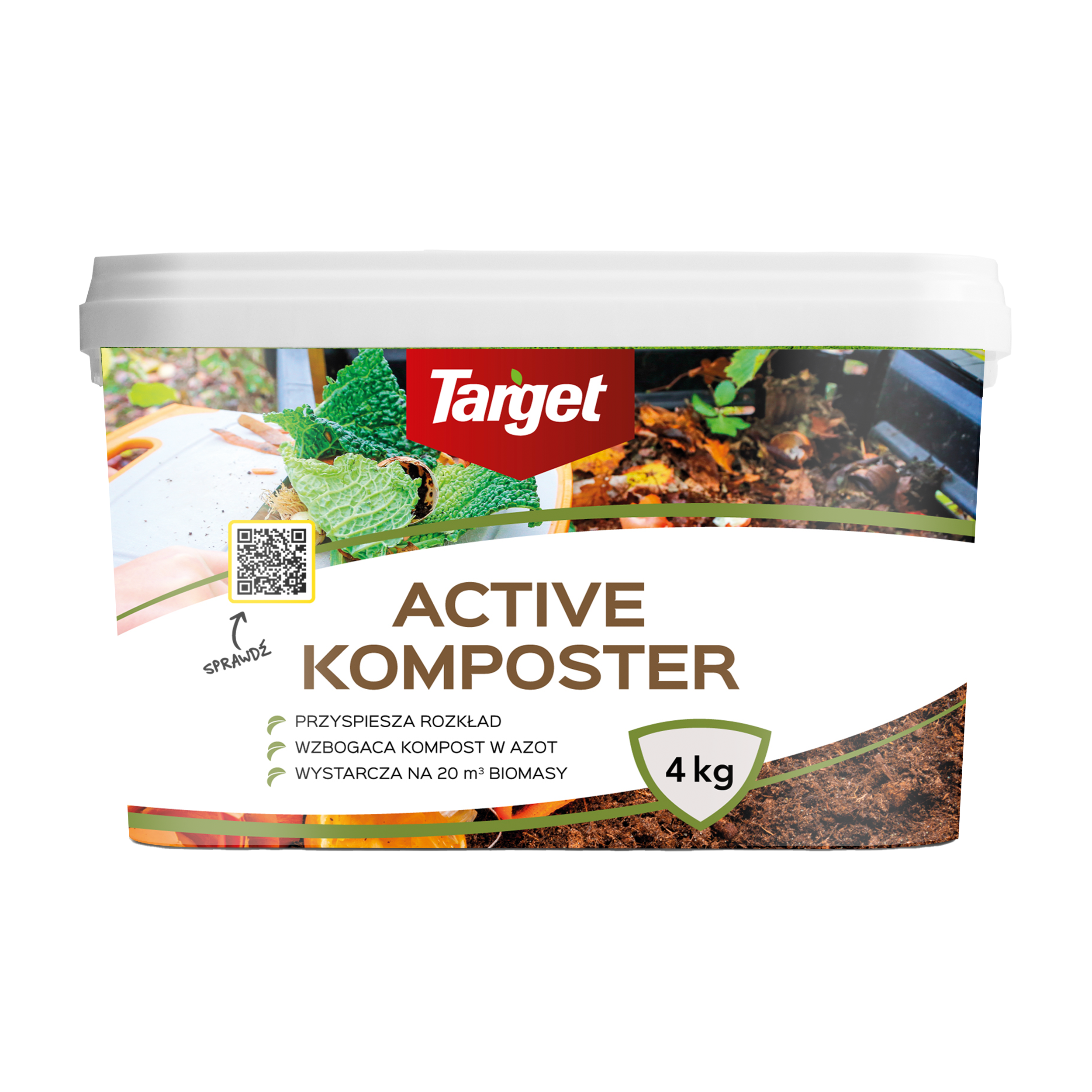Active Komposter Przyspieszacz Kompostowania 4 kg Target