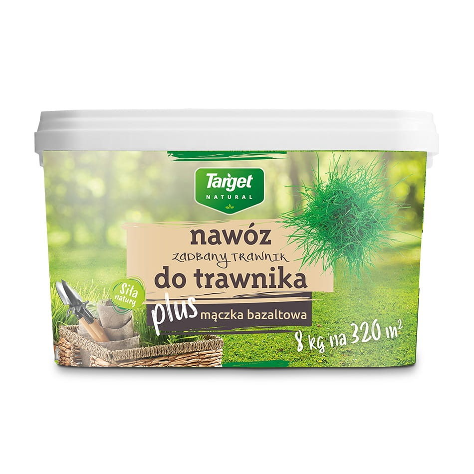 Nawóz Do Trawnika Z M¹czk¹ Bazaltow¹ 8 kg Target