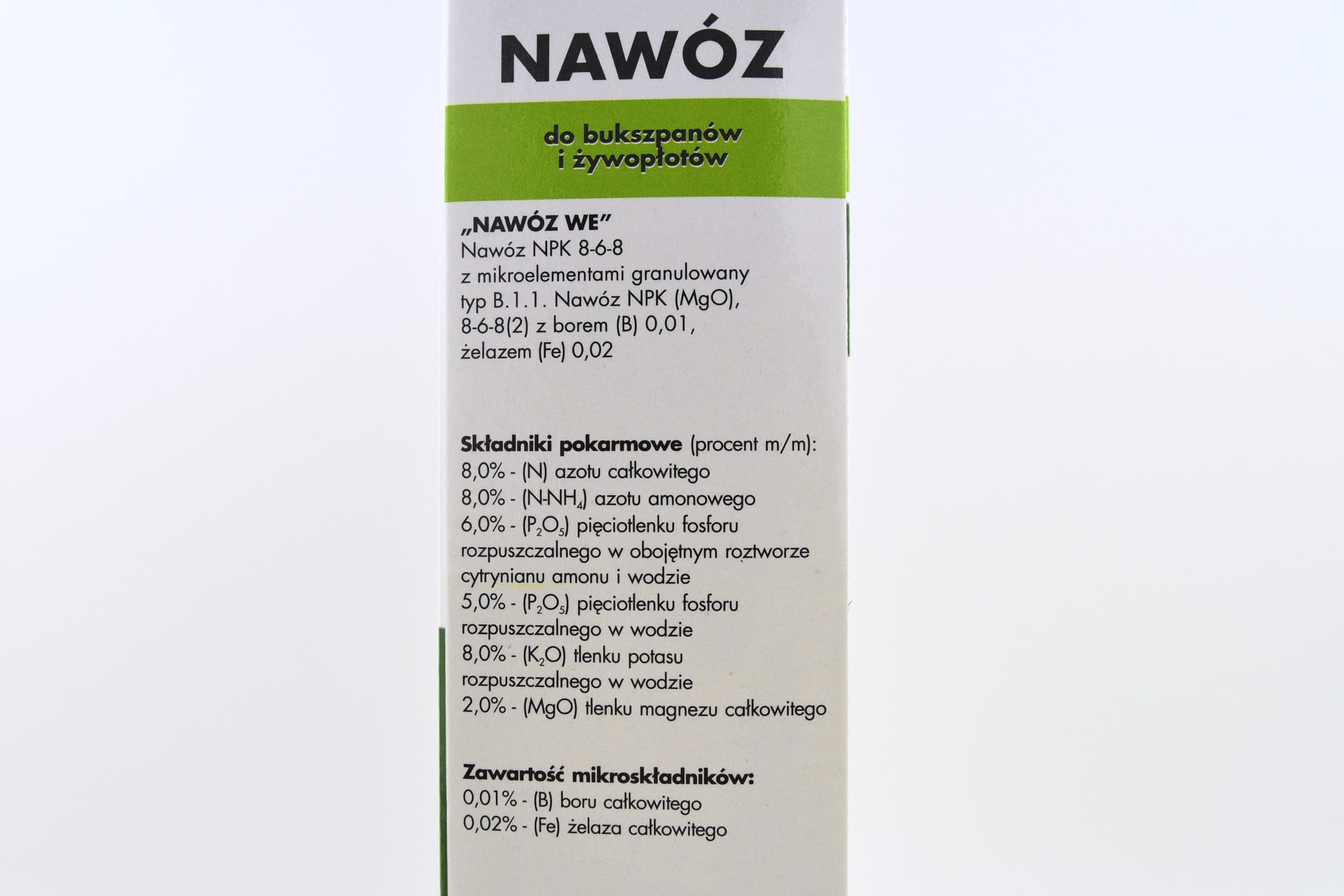 Nawóz Do Bukszpanów i ¯ywop³otów Z Mikroelementami 4 kg Target - obrazek 3