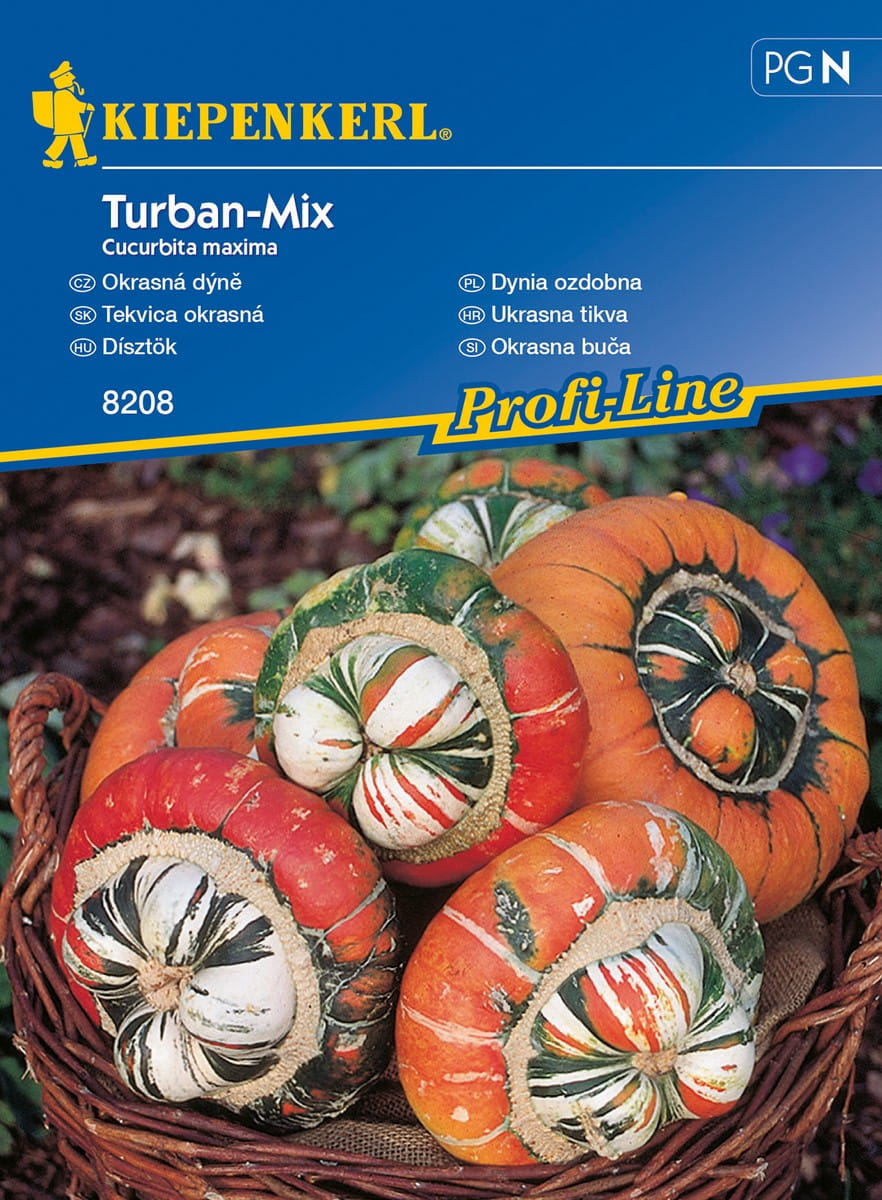 Dynia Ozdobna 'Turban' Mix Nasiona Kiepenkerl